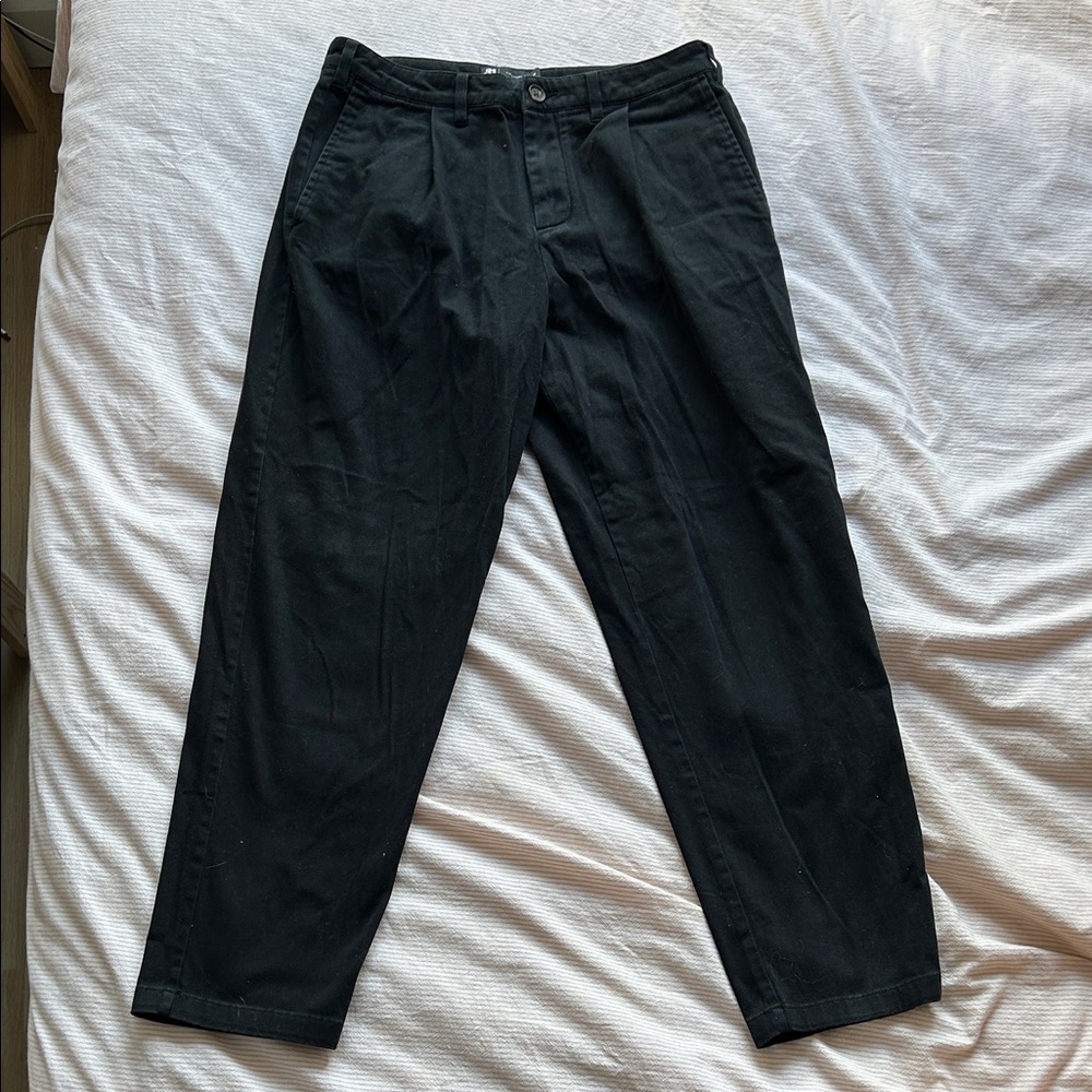 Le 31 Pleated Organic Cotton Pant by Simons